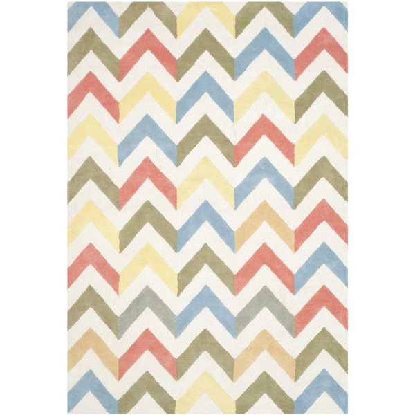 Safavieh Cambridge Chevron Indoor / Outdoor Area Rug Wayfair